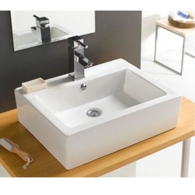 HF wall mounted ceramic basin