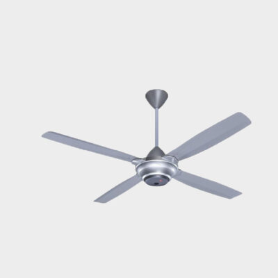 KDK M56SR 4-Blades Remote Control AC Ceiling Fan (Silver)