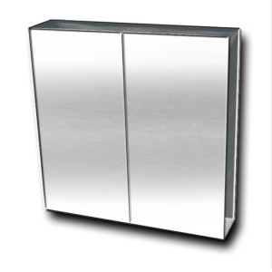 FMC A STAINLESS STEEL MIRROR CABINET