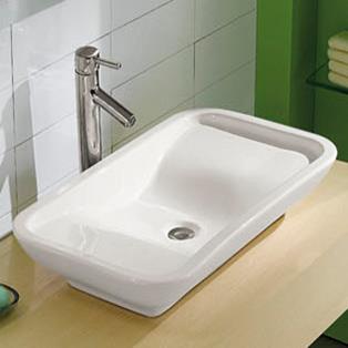 LT overcounter ceramic basin