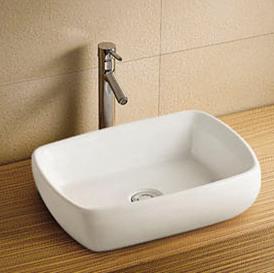 LT overcounter ceramic basin