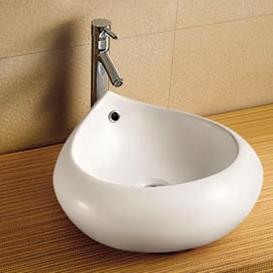 LT overcounter ceramic basin