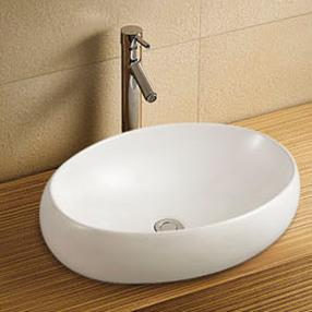 LT overcounter ceramic basin
