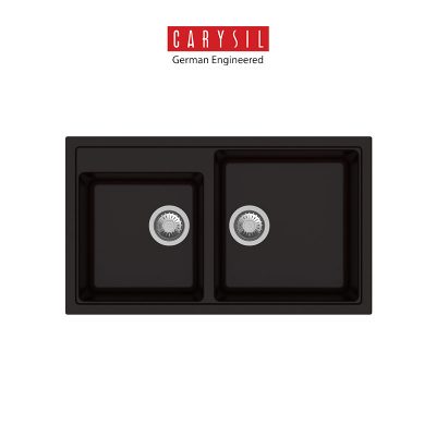 Carysil Deluxe 860 Granite Kitchen Sinks (Nera)