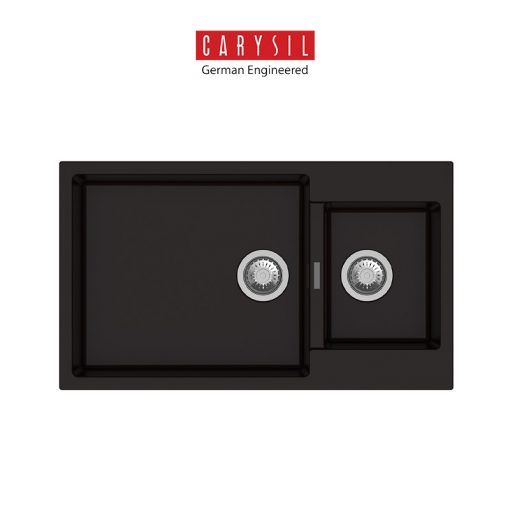 Carysil Enigma 860 Granite Kitchen Sinks (Nera)