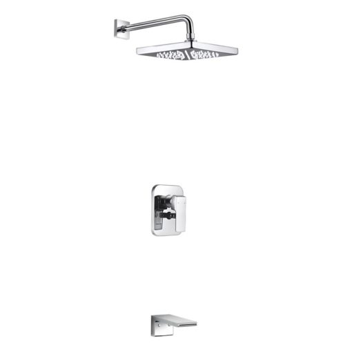 REX Concealed bath and shower mixer with bath spout