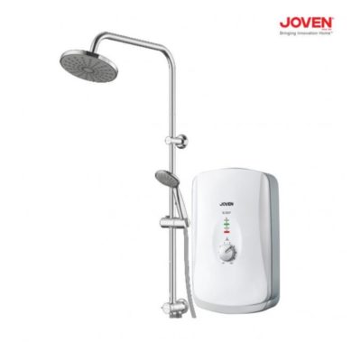 Joven SL Instant Water Heater with Rain Shower White