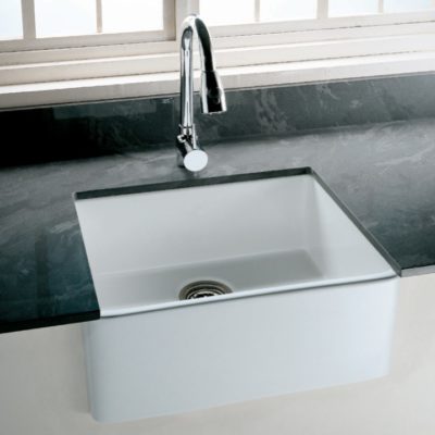 Tulip Fireclay Farmhouse Kitchen Sink