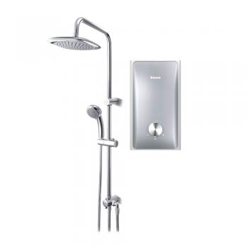 Rinnai-REI-A330NPR-Instant-Water-Heater-With-Rain-Shower-Silver | Bacera