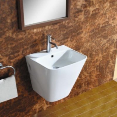 Wall Mounted Ceramic Basin