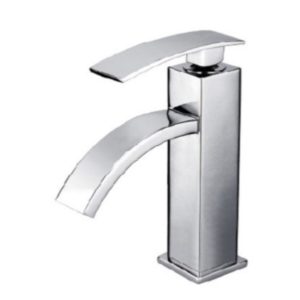 Arino T  Basin Mixer with Cascading Spout