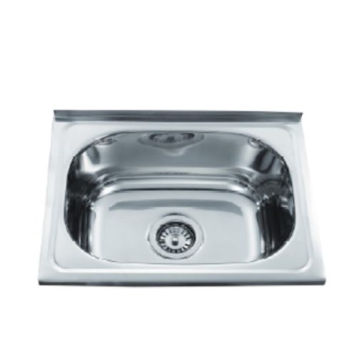 L lay on wall mounted sink