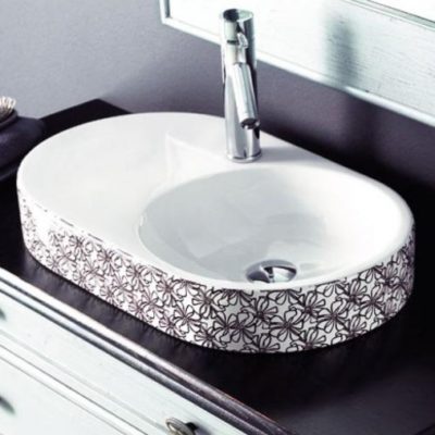 BCO Marbella Decorated Wall Mouunted Basin