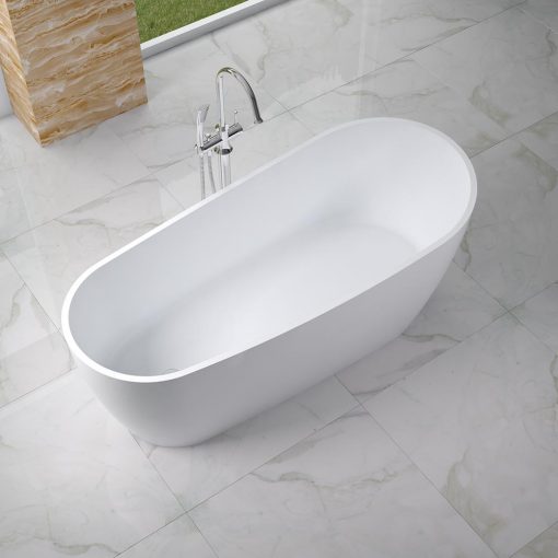 BTS-66 Cast Stone Free Standing Bathroom Bath-tub
