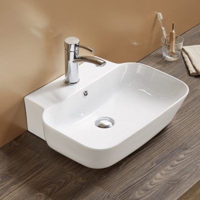 A Wall Mount Ceramic Basin