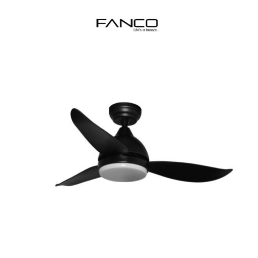 Fanco B Star Ceiling Fan  inch Black
