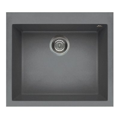 Rubine MEQ  Granite Sink Titanium Silver