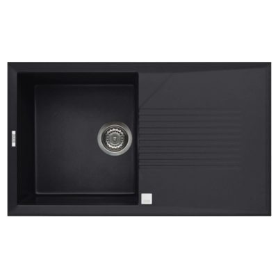 Rubine MEQ Granite Sink Pearl Black