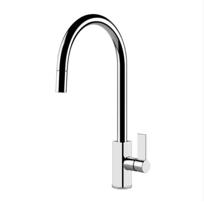Gessi Kitchen Sink Mixer with Pull Out Spout