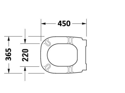 FS UF Toilet Seat Cover Specs
