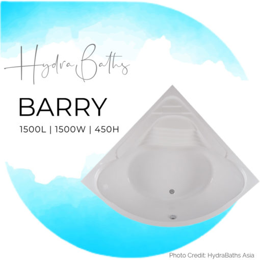 BARRY Built in Bathtub