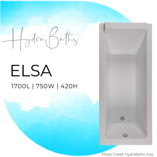 ELSA Built in Bathtub