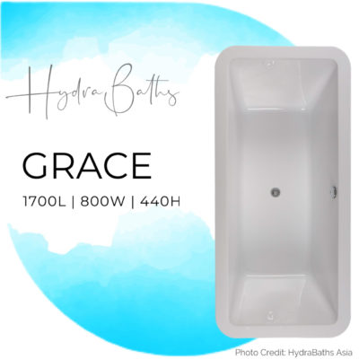 GRACE Built in Bathtub