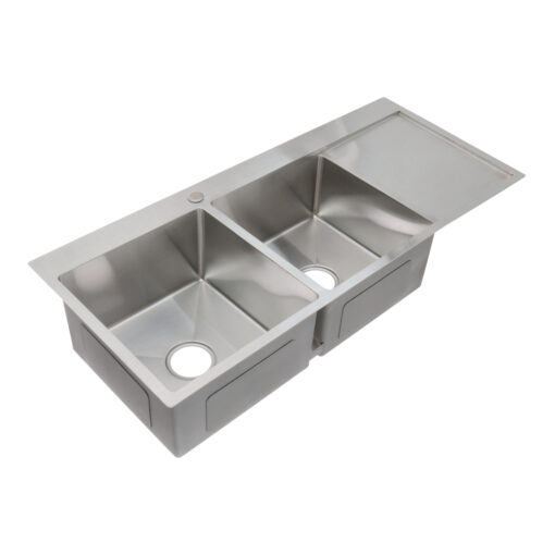 SS11650-2B1D-Stainless-Steel-Sink-Angled-View