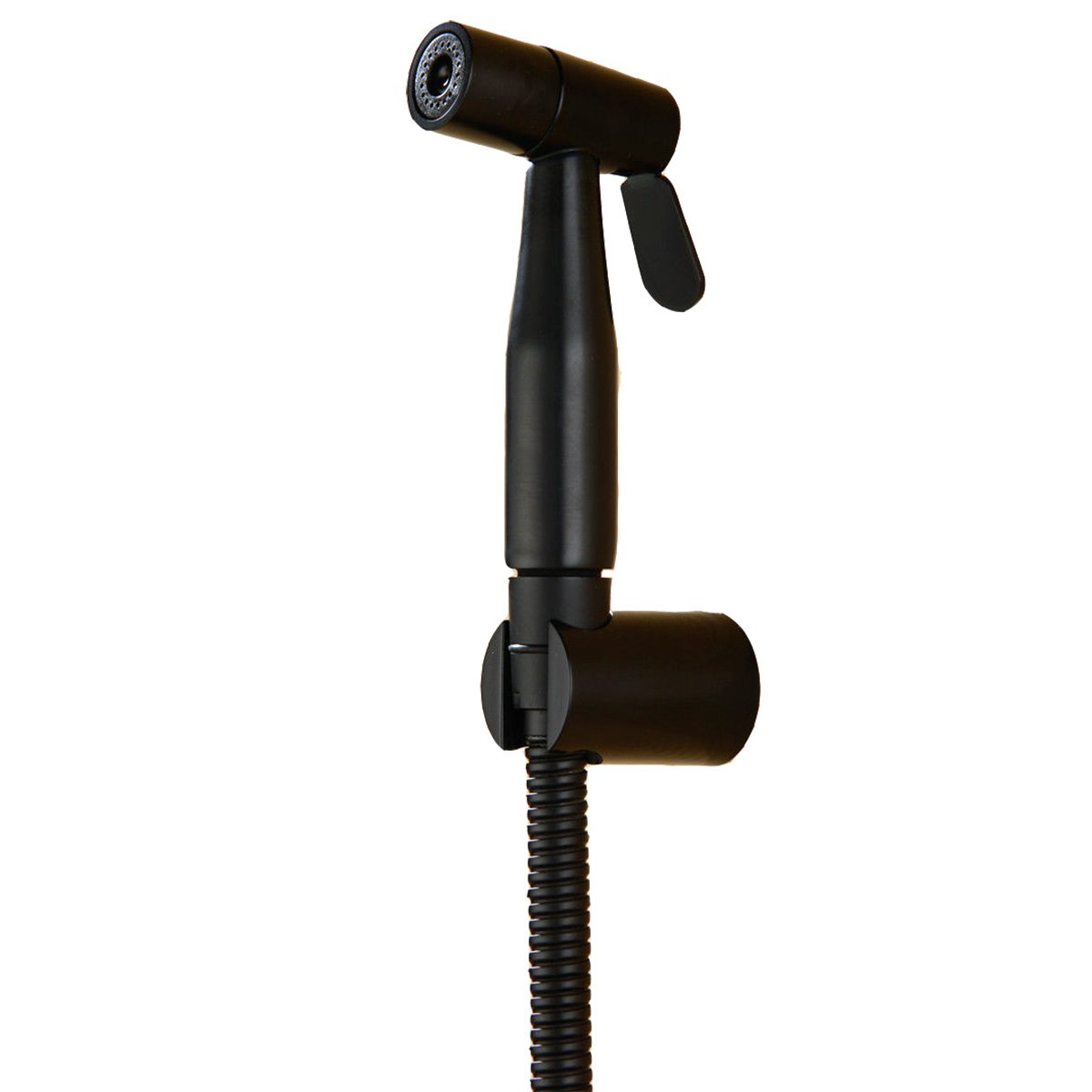 C2102SMattBlackBidetSpraySet Bacera