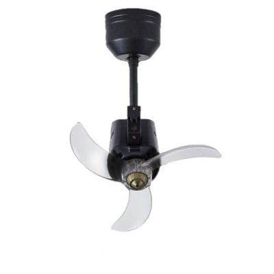 Bestar Dino 16" Designer Corner DC Fan (Black Base / Transparent Blade)