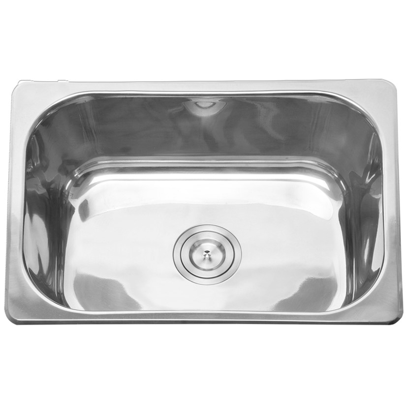 FSD22113TopMountSingleStainlessSteelKitchenSink Bacera