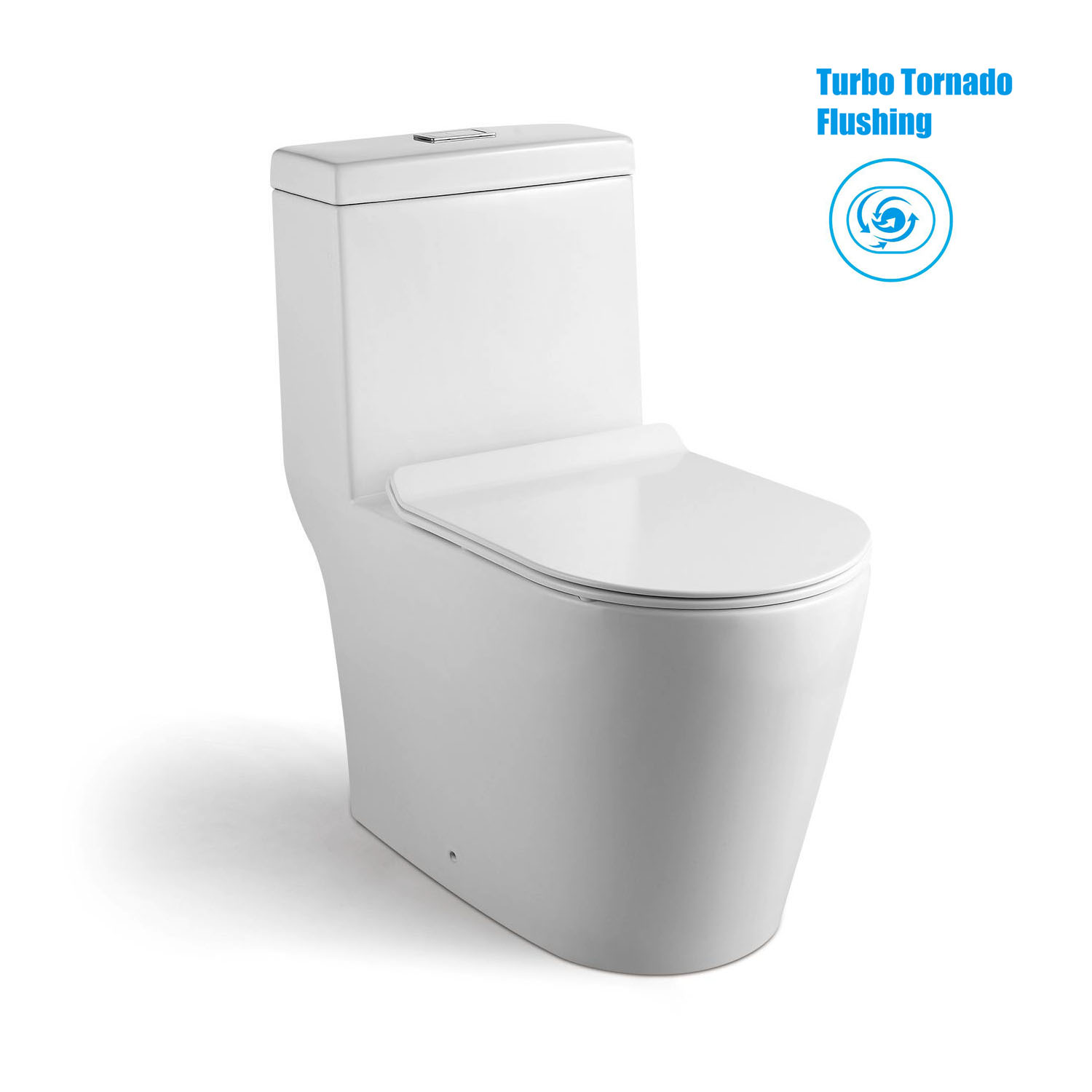 Magnum 935 One Piece Toilet With Turbo Tornado Flushing Bacera Magnum 935 One Piece Toilet With Turbo Tornado Flushing Bacera