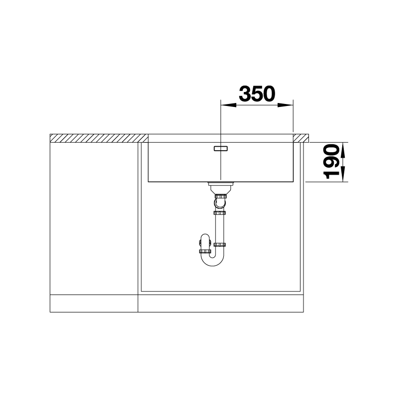 BLANCO Andano 700-U Undermount Sink - Image 5