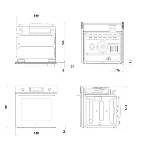 Fujioh-FV-EL61-Oven Technical Specifications