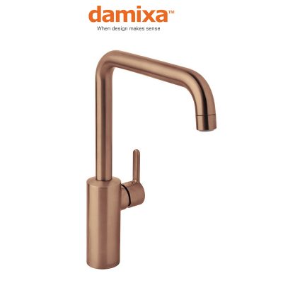 Damixa 7408687_silhouet_kitchen_brushed copper