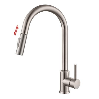 Frascio Sensor Touch Pull-Out Kitchen Mixer (Stainless Steel)