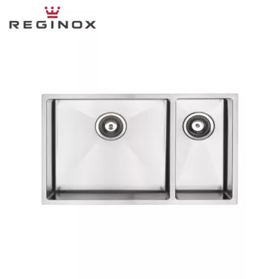Reginox Tulip U 40x40 + 18x40 Stainless Steel Kitchen Sink