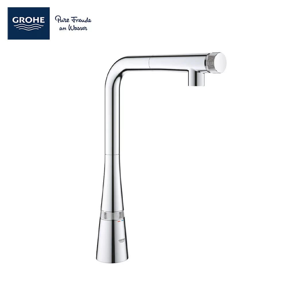 Grohe-31593002-Zedra SmartControl-Pull-out-Kitchen-Sink-Mixer