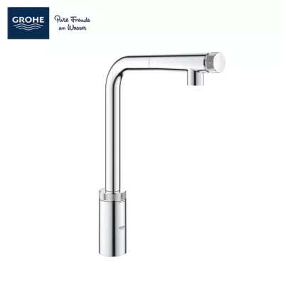 Grohe-31613000-Minta-SmartControl Pull-out Kitchen-Sink-Mixer