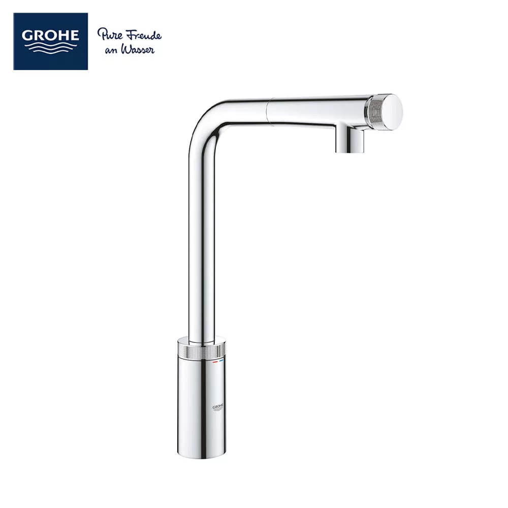 Grohe-31613000-Minta-SmartControl Pull-out Kitchen-Sink-Mixer