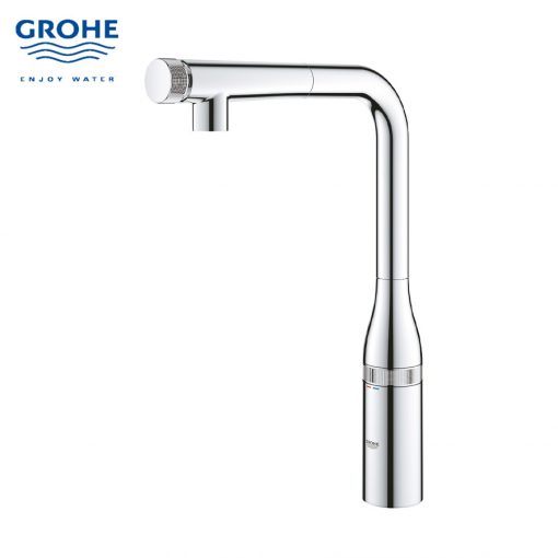 Grohe-31615000-Essence SmartControl Pull-out Kitchen-Sink-Mixer