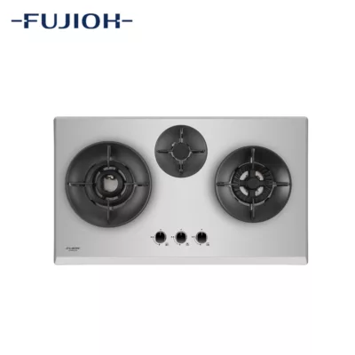 Fujioh-FH-GS7030-SVSS 3 Burners Gas Hob With 1 Double Inner Flame Burner