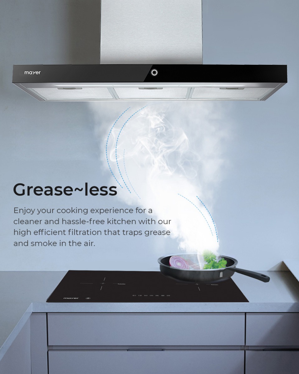 Mayer MMCH407I 90cm Chimney Hood | Bacera