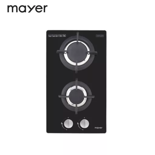 Mayer MMGH320H 30cm 2 Burner Domino Gas Hob
