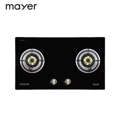 Mayer MMGH772HI 78cm 2 Burner Glass Gas Hob