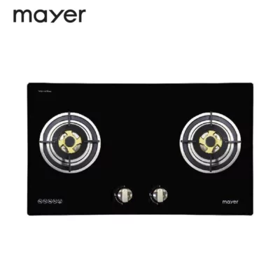 Mayer MMGH882HI 86cm 2 Burner Glass Gas Hob
