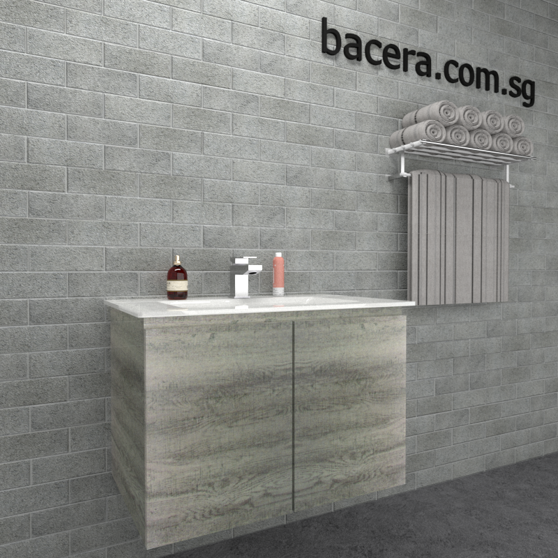 DUSCHE PVC Grey Liner 2006103GL with Insert Basin 1003102