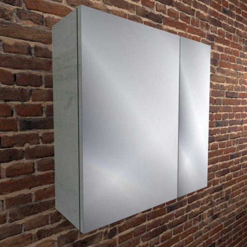 Dusche Mirror Cabinet 2006193WW Wood White