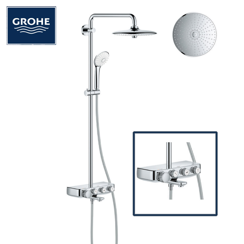 Grohe Euphoria SmartControl 260 26608000 Rainshower Thermostatic Bath