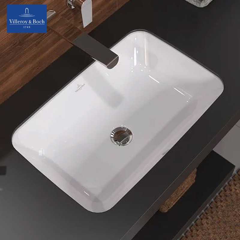 VILLEROY & BOCH - ARCHITECTURA - Rectangle Undercounter Washbasin with Overflow features picture